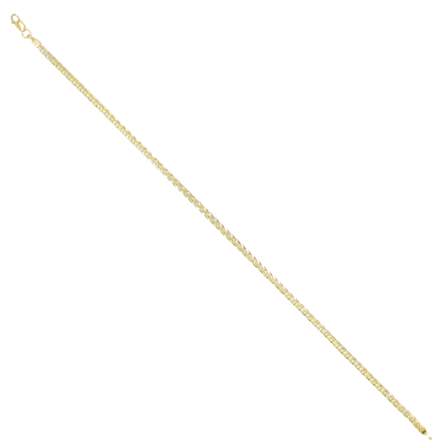 14k Yellow Gold Anchor Link Anklet