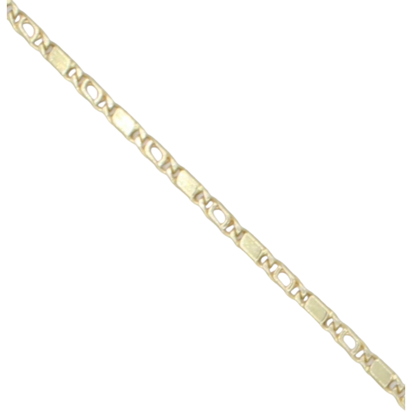 14k Tiger Eye Link Anklet