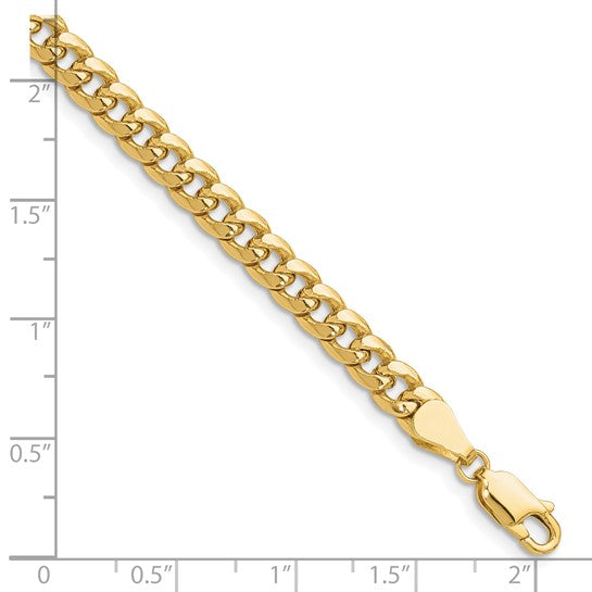 14k Yellow Gold Cuban Link Bracelet