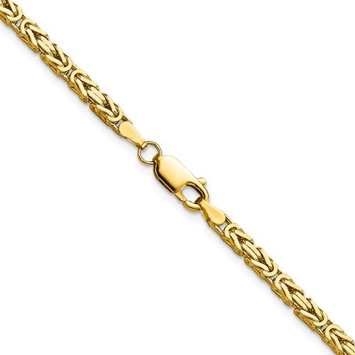 14k Byzantine Chains - 2.50 mm