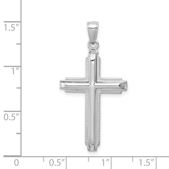 14k Crucifix Pendant