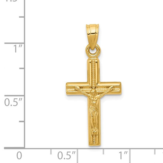 14k Crucifix Pendant