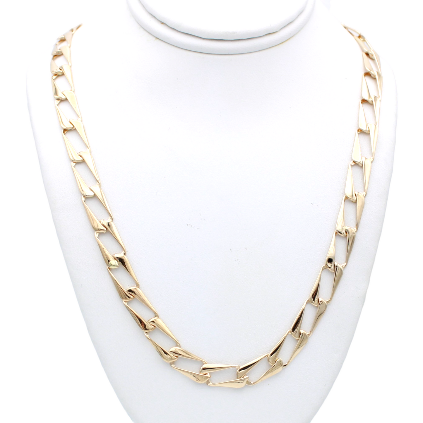 14k Old Style Cuban Link Chain - 6.10 mm
