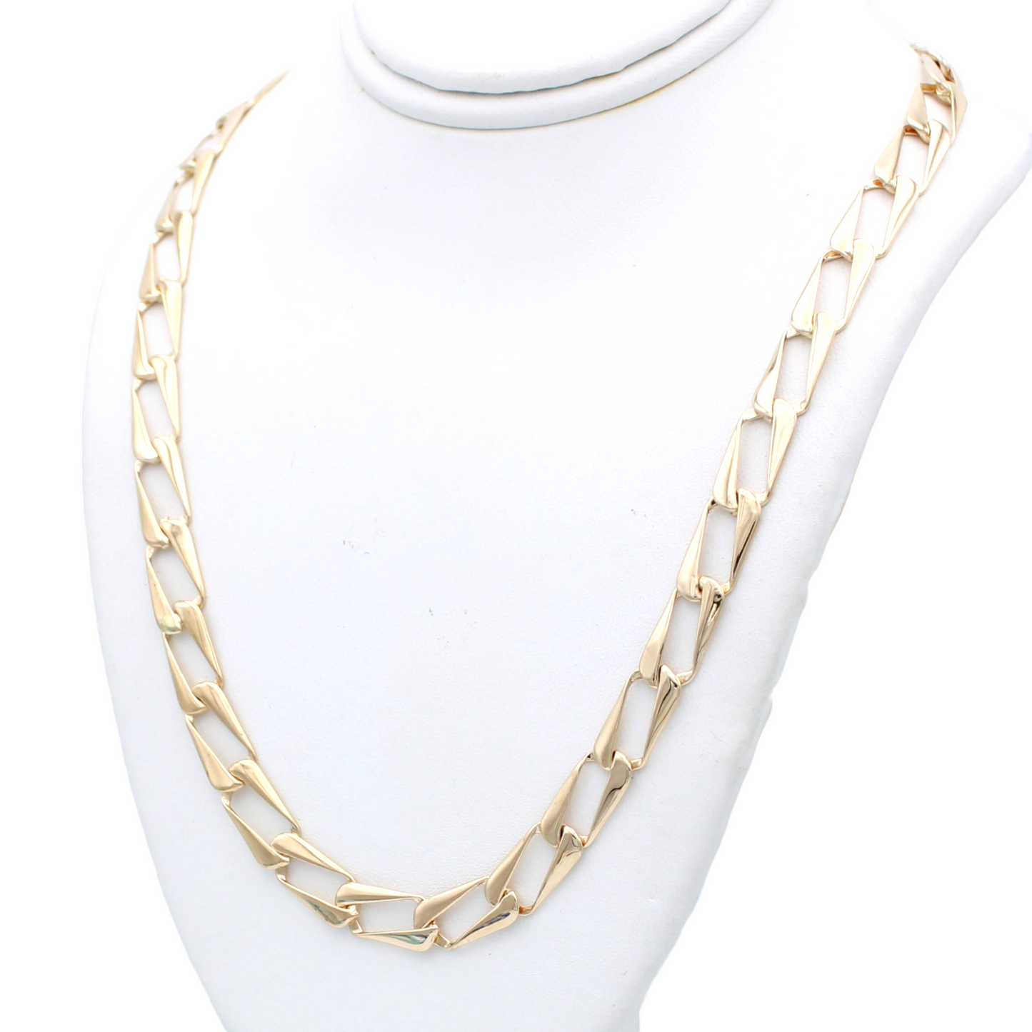 14k Old Style Cuban Link Chain - 6.10 mm