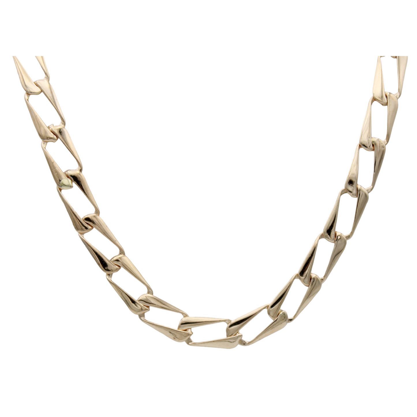 14k Old Style Cuban Link Chain - 6.10 mm