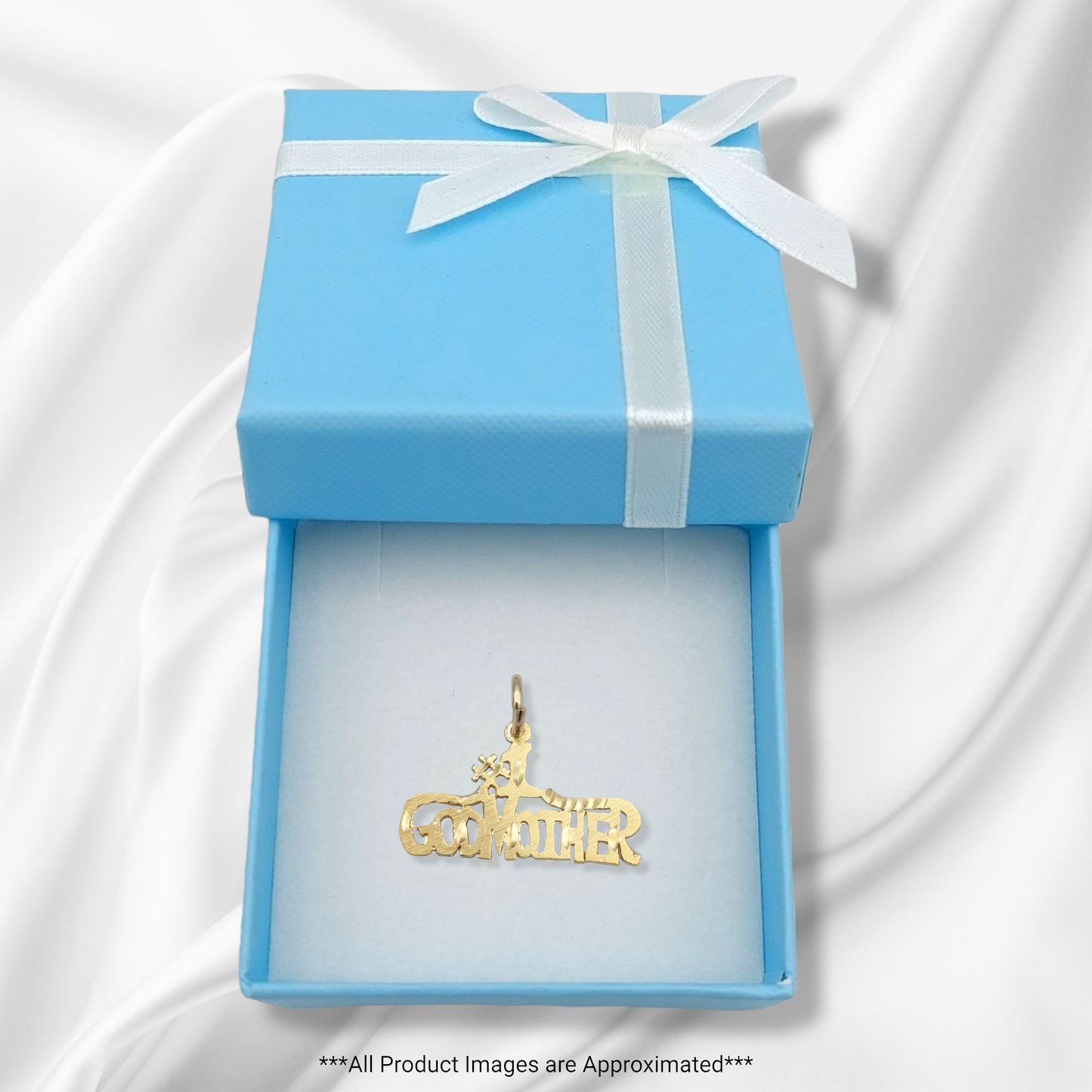 14k Yellow Gold #1 God Mother Charm