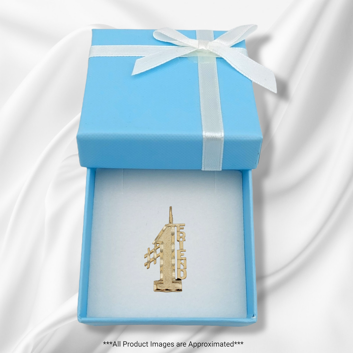14k Yellow Gold #1 Friend Charm