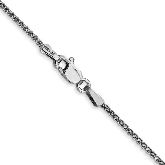 14k White Spiga Chain 1.25 mm