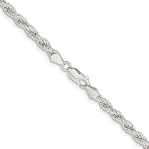 Sterling Silver Solid Rope Chains - 5.00 mm