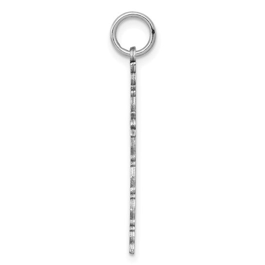 Sterling Silver Laser Designed Cross Pendant