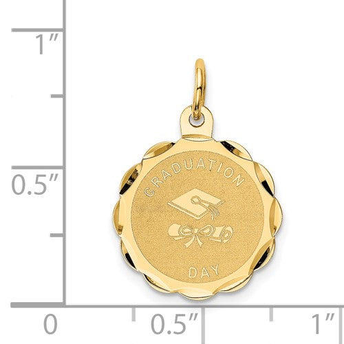 14k Graduation Day Charm