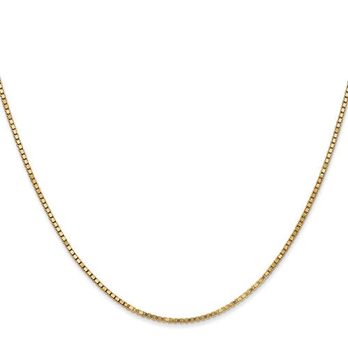14k Box Chain - 1.30 mm
