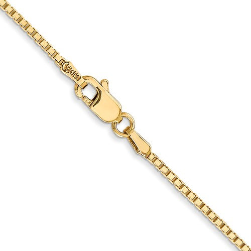 14k Box Chain - 1.30 mm