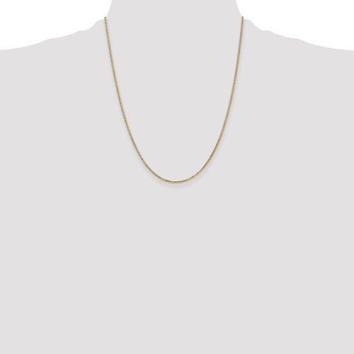 14k Box Chain - 1.30 mm