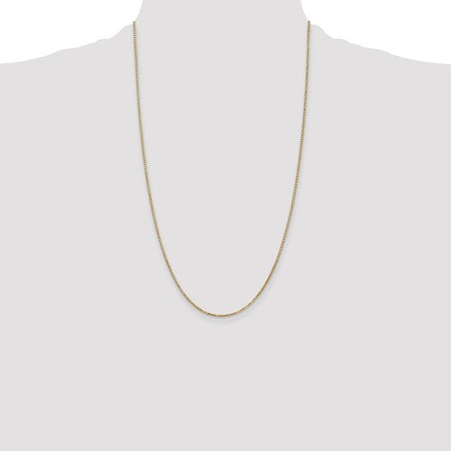 14k Box Chain - 1.30 mm