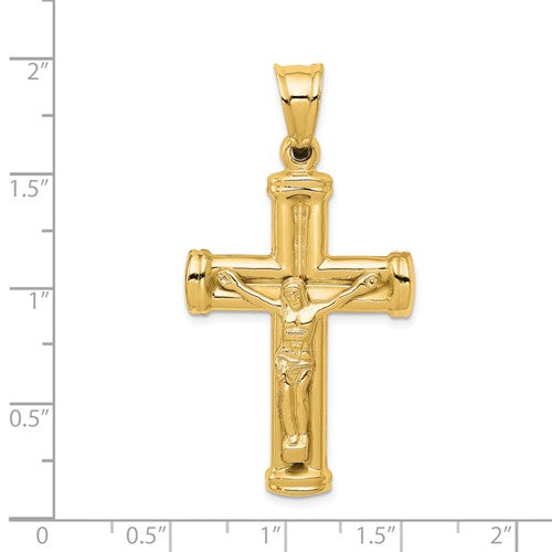 14k Crucifix Pendant