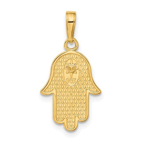 14k Hand of God with Star of David
