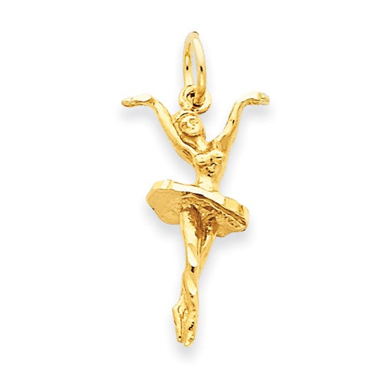 14k Ballerina Charm