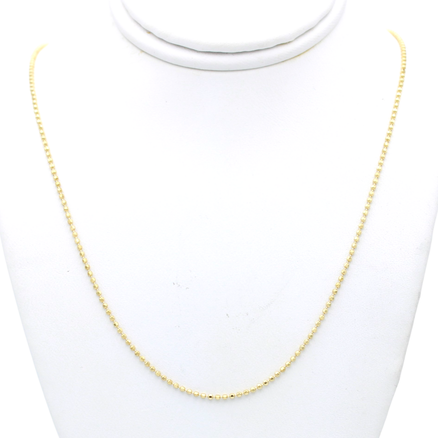 14k Bead Chain - 1.15 mm