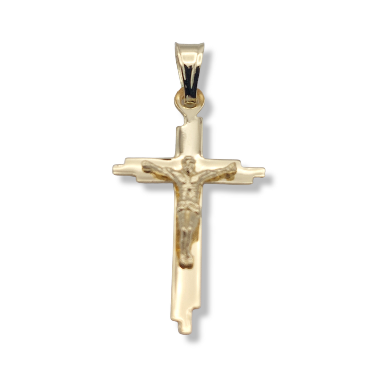 14k Crucifix Pendant