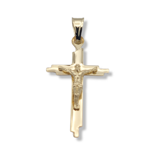 14k Crucifix Pendant