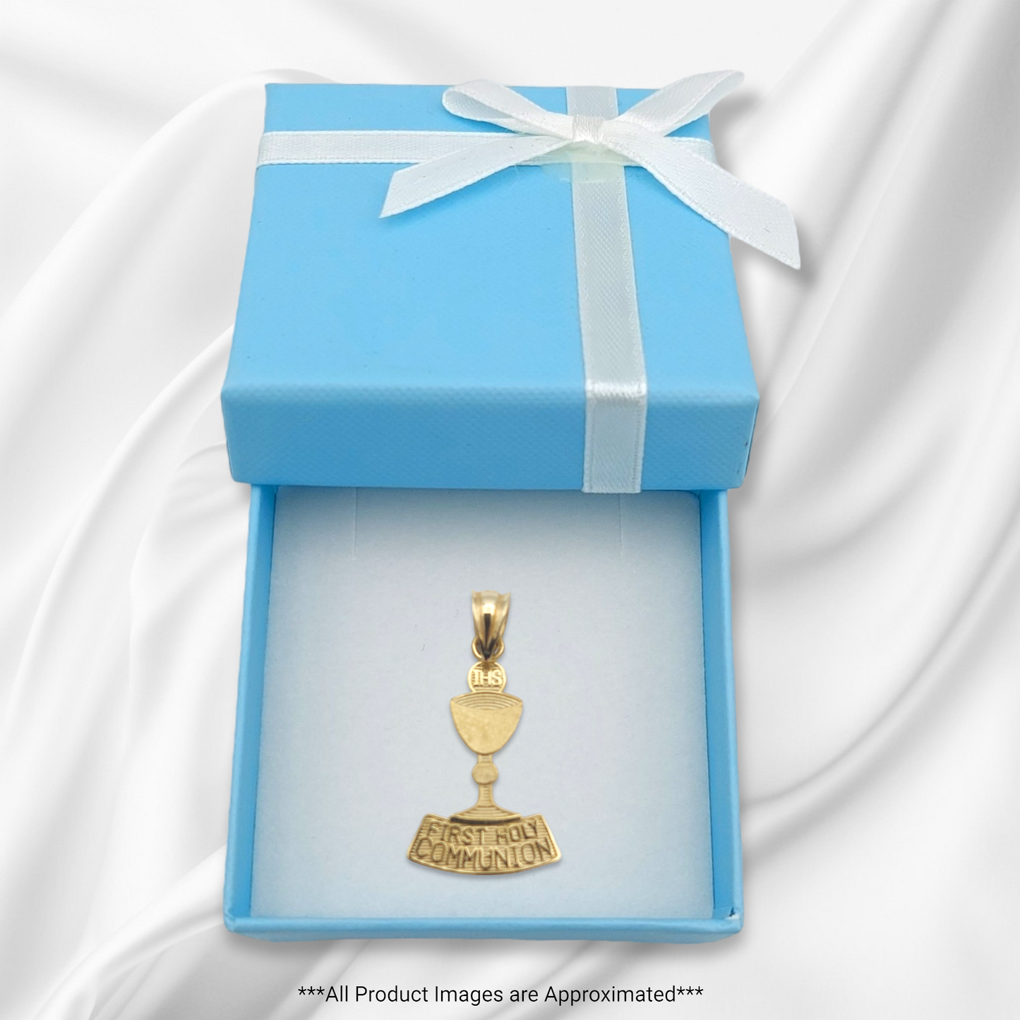 14k First Holy Communion Charm