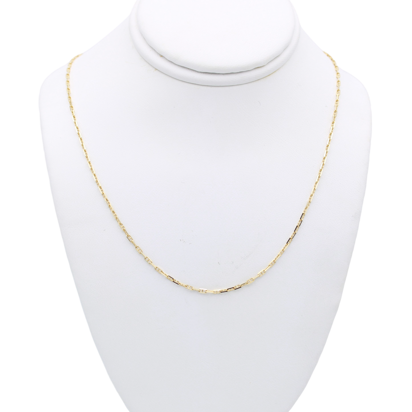 14k Alternate Anchor Link Chain - 1.25 mm