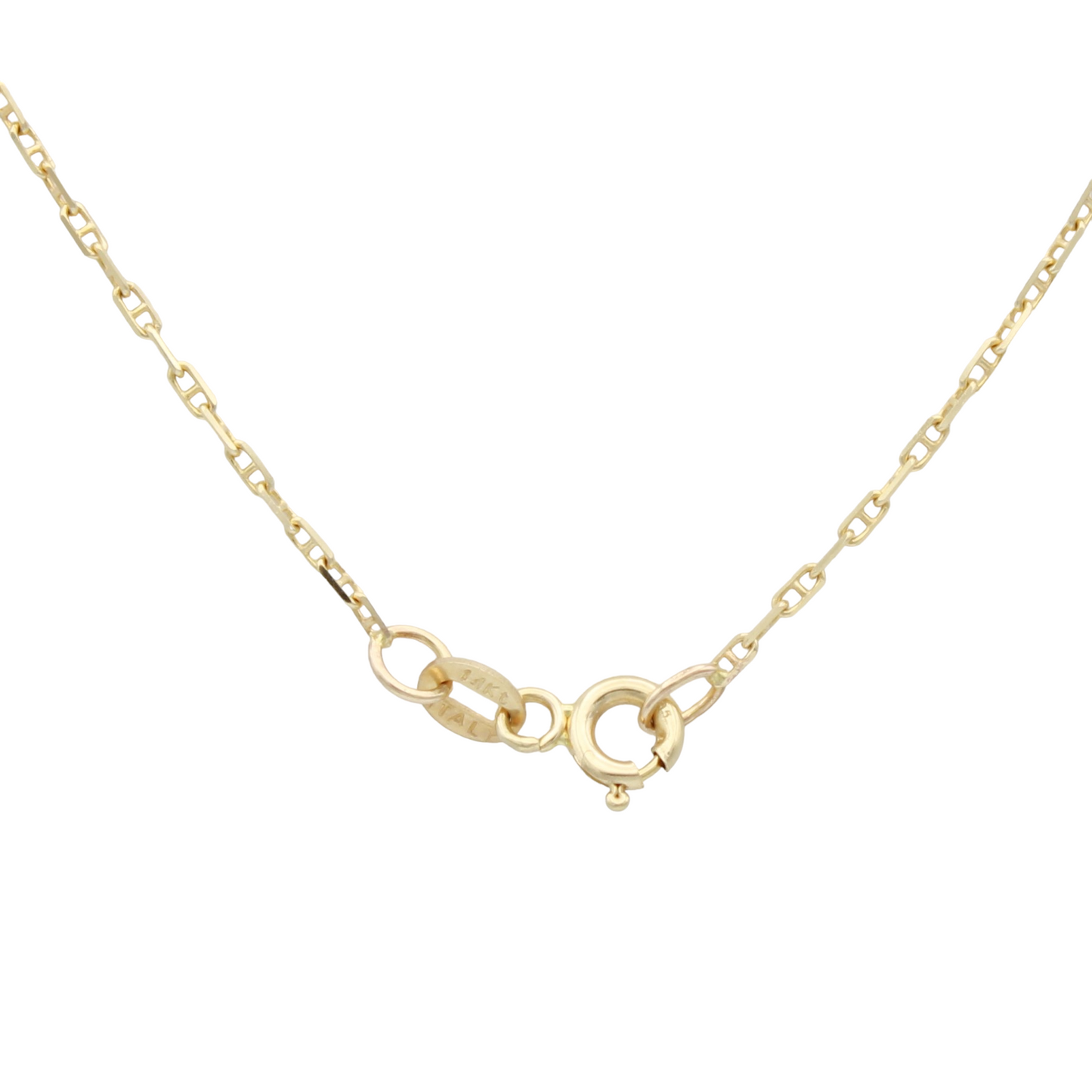 14k Alternate Anchor Link Chain - 1.25 mm