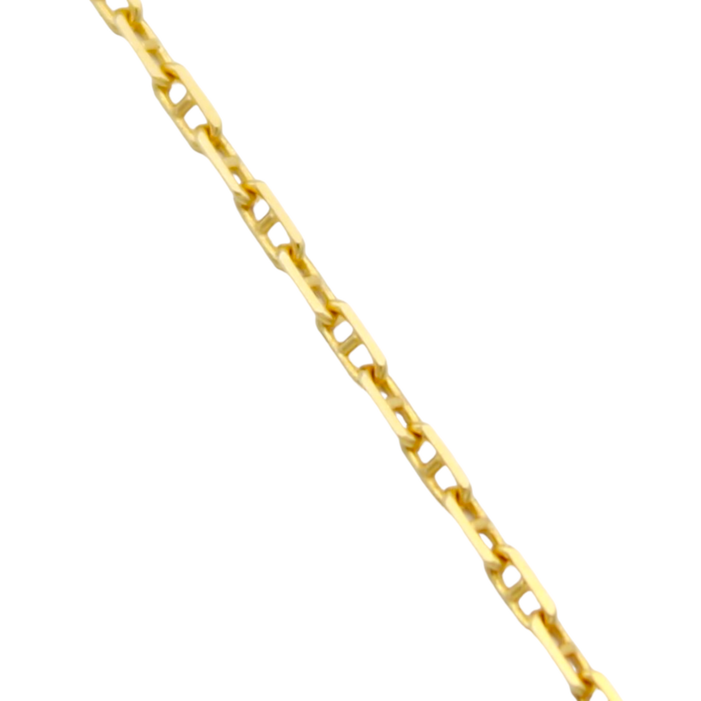 14k Alternate Anchor Link Chain - 1.25 mm