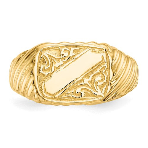 14k Signet Ring