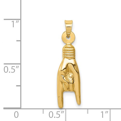 14k Italian Malocchio Charm