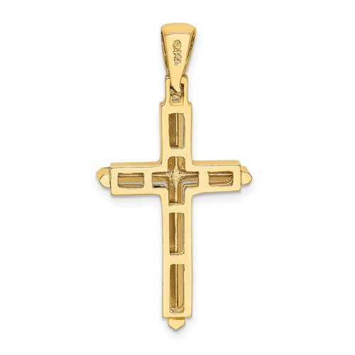 14k Cross Pendant