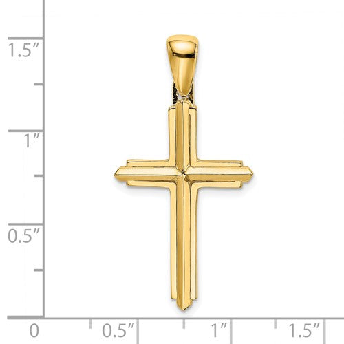 14k Cross Pendant