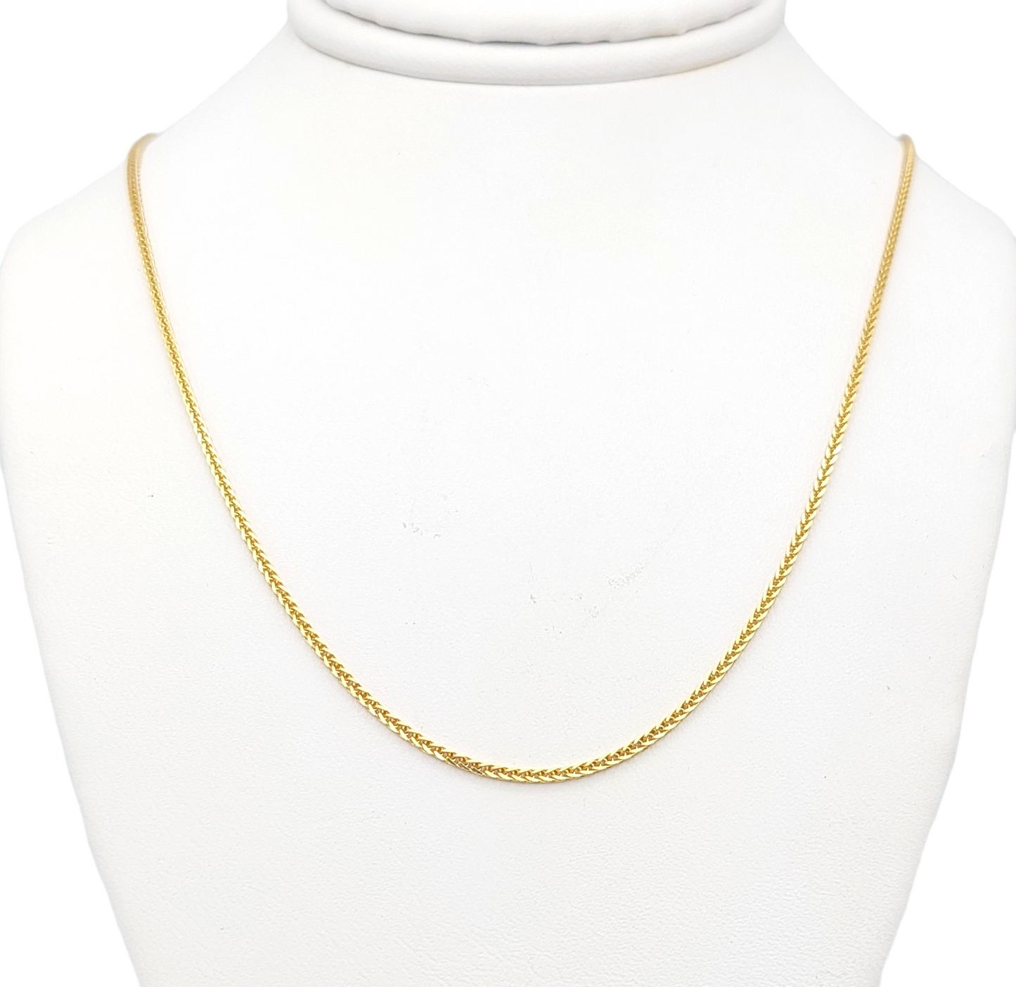 14k Lightweight Franco Link Chain - 1.25 mm