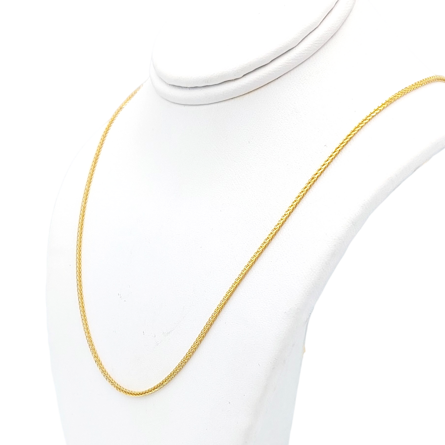 14k Lightweight Franco Link Chain - 1.25 mm