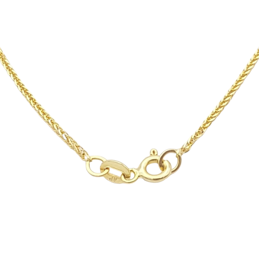 14k Lightweight Franco Link Chain - 1.25 mm