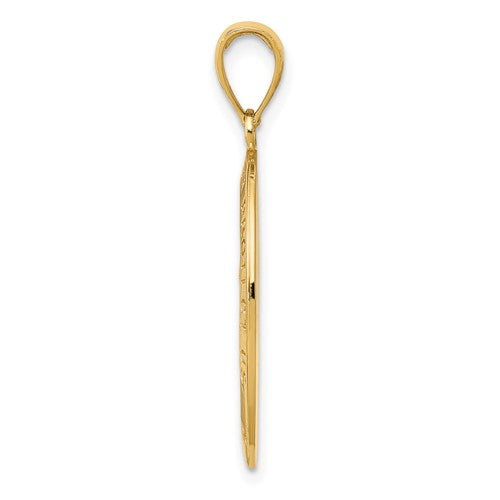 14k St. Christopher Medallion - 31 mm