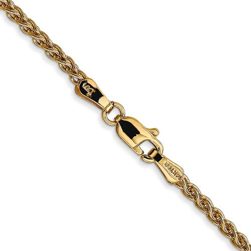 14k Spiga Link Chain 2.10 mm