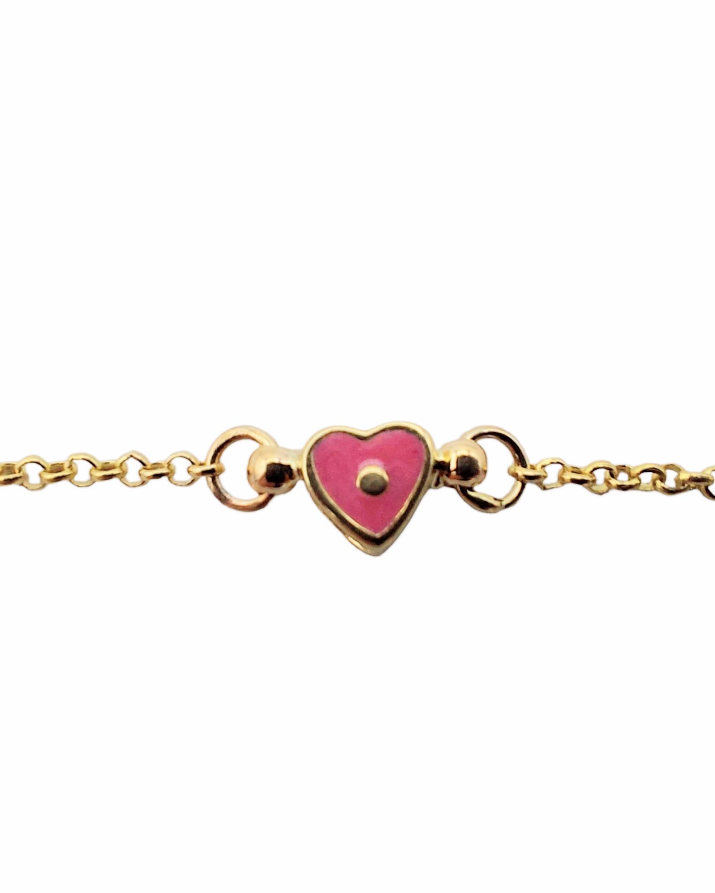 14k Stackable Enameled Charm Bracelets - Only 3 Left in Stock