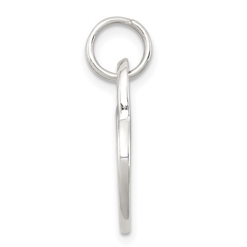 Sterling Silver Mom Heart Charm