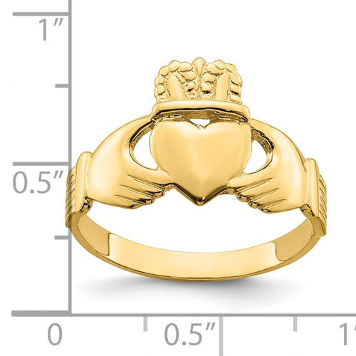 14k Claddagh Ring