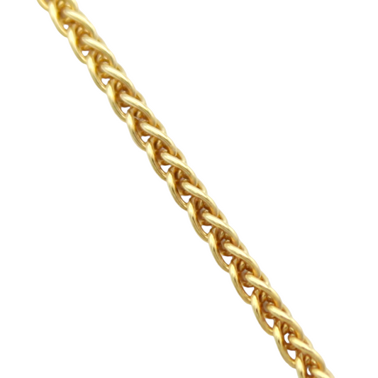14k Round Wheat Chain - 2.00 mm