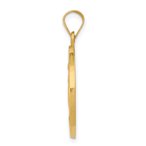 14k Miraculous Medallion - 30 mm