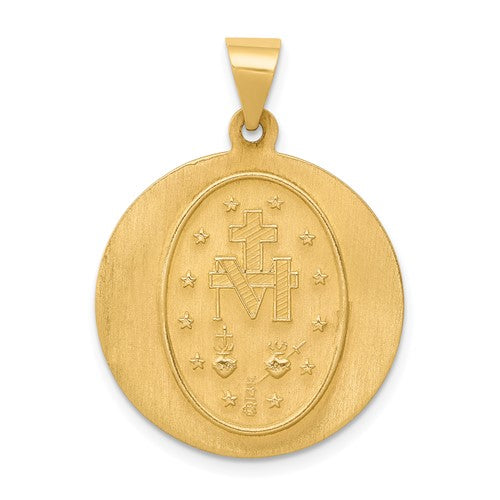 14k Miraculous Medallion - 30 mm