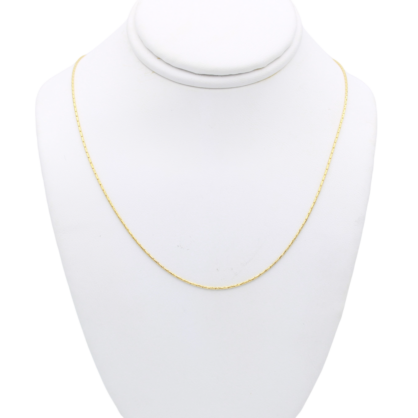 14k Boxed Snake Chain - 0.70 mm