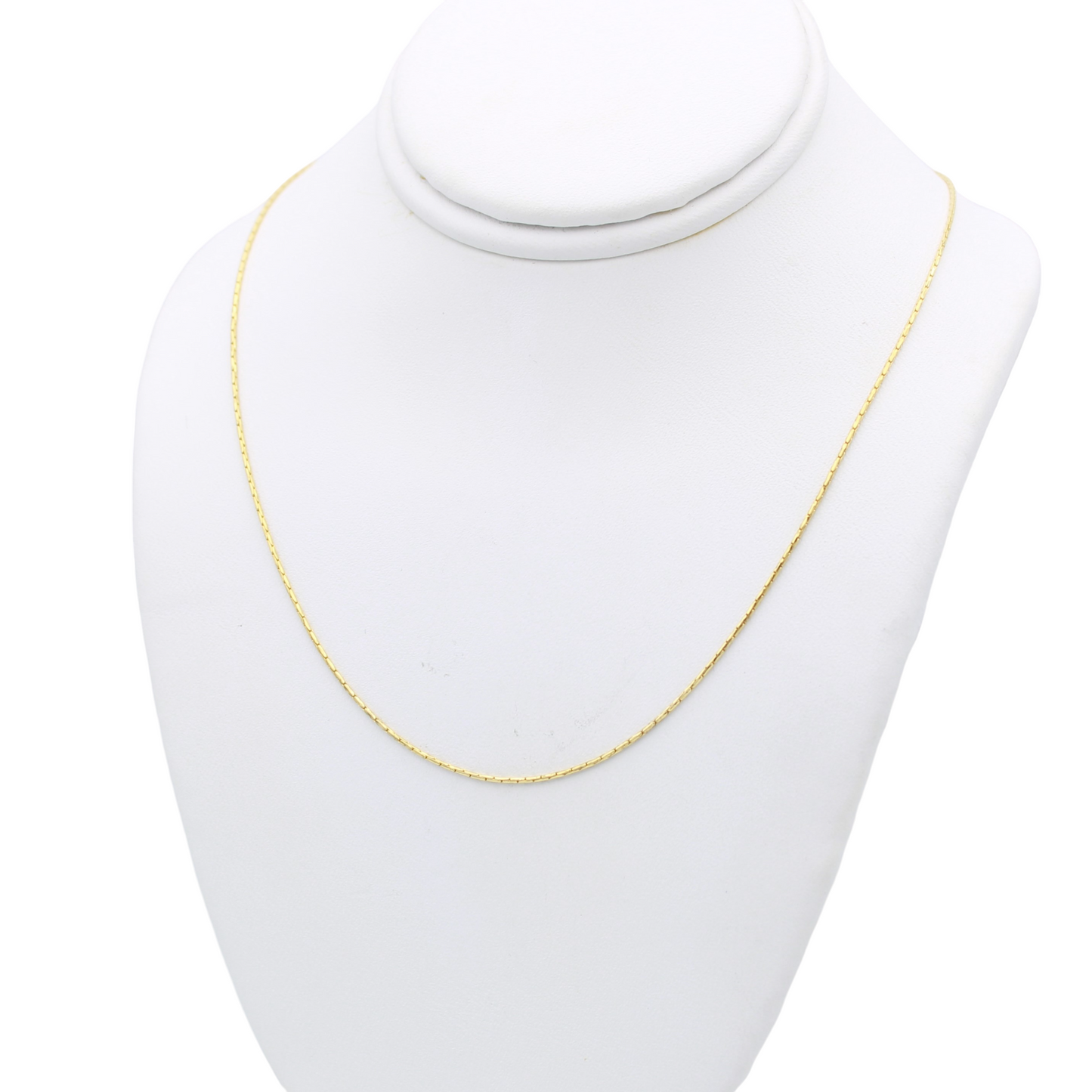 14k Boxed Snake Chain - 0.70 mm
