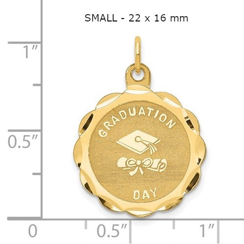 14k Graduation Day Charm