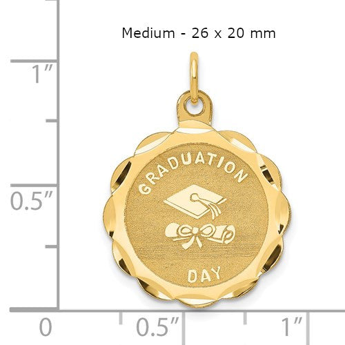 14k Graduation Day Charm
