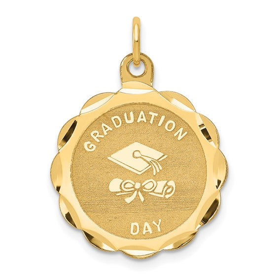 14k Graduation Day Charm
