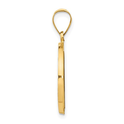 14k Miraculous Medallion - 27 mm